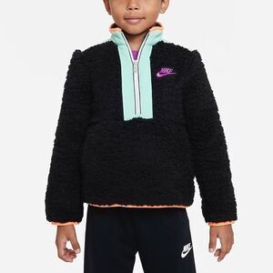 Nike Sportswear Illuminate Sherpa Half-Zip Jacket. Size 6